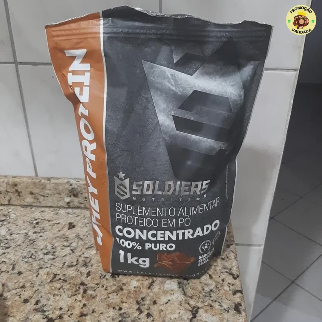 Whey Protein Concentrado 1kg Chocolate