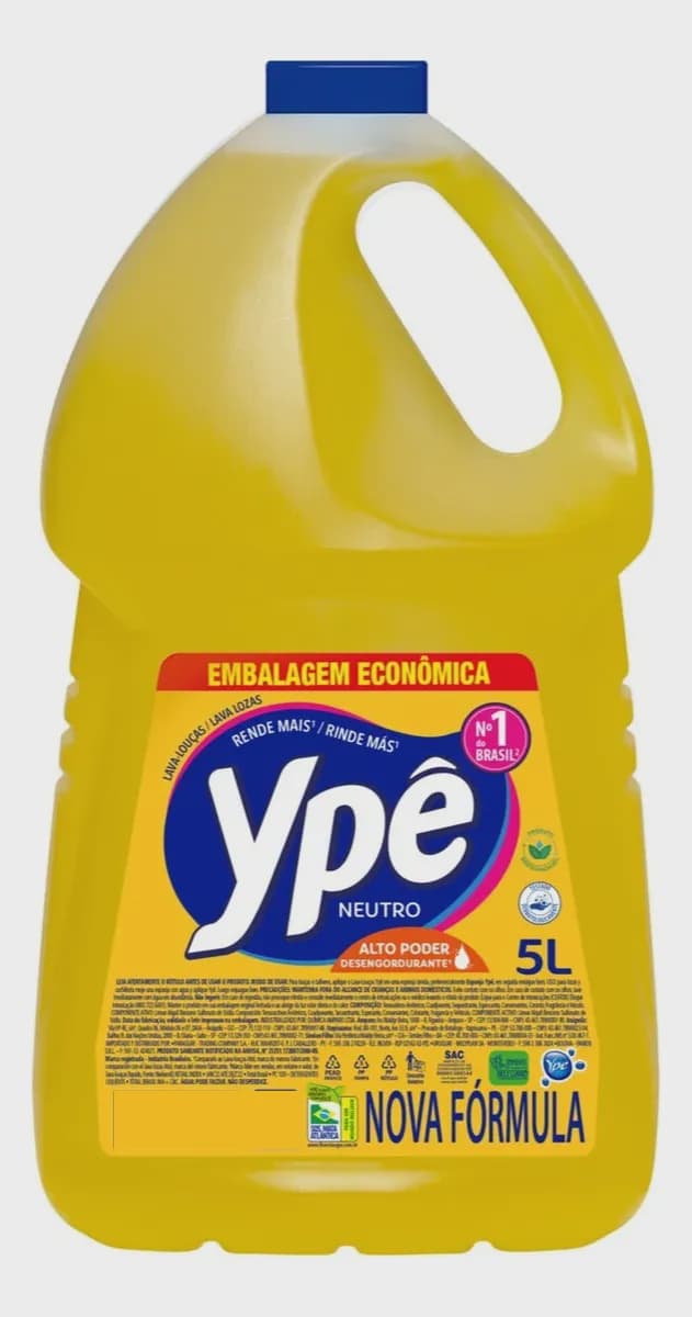 Ypê Detergente Neutro 5L