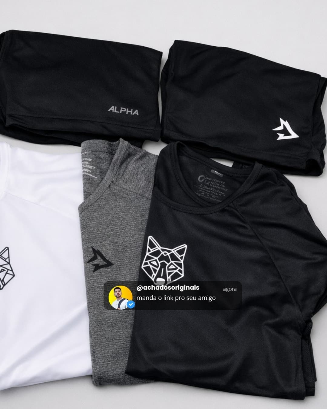 Alpha Dry Kit 3 Camisetas 2 Bermudas
