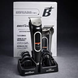 Britânia Aparador de Pelos BAP21P 7 em 1