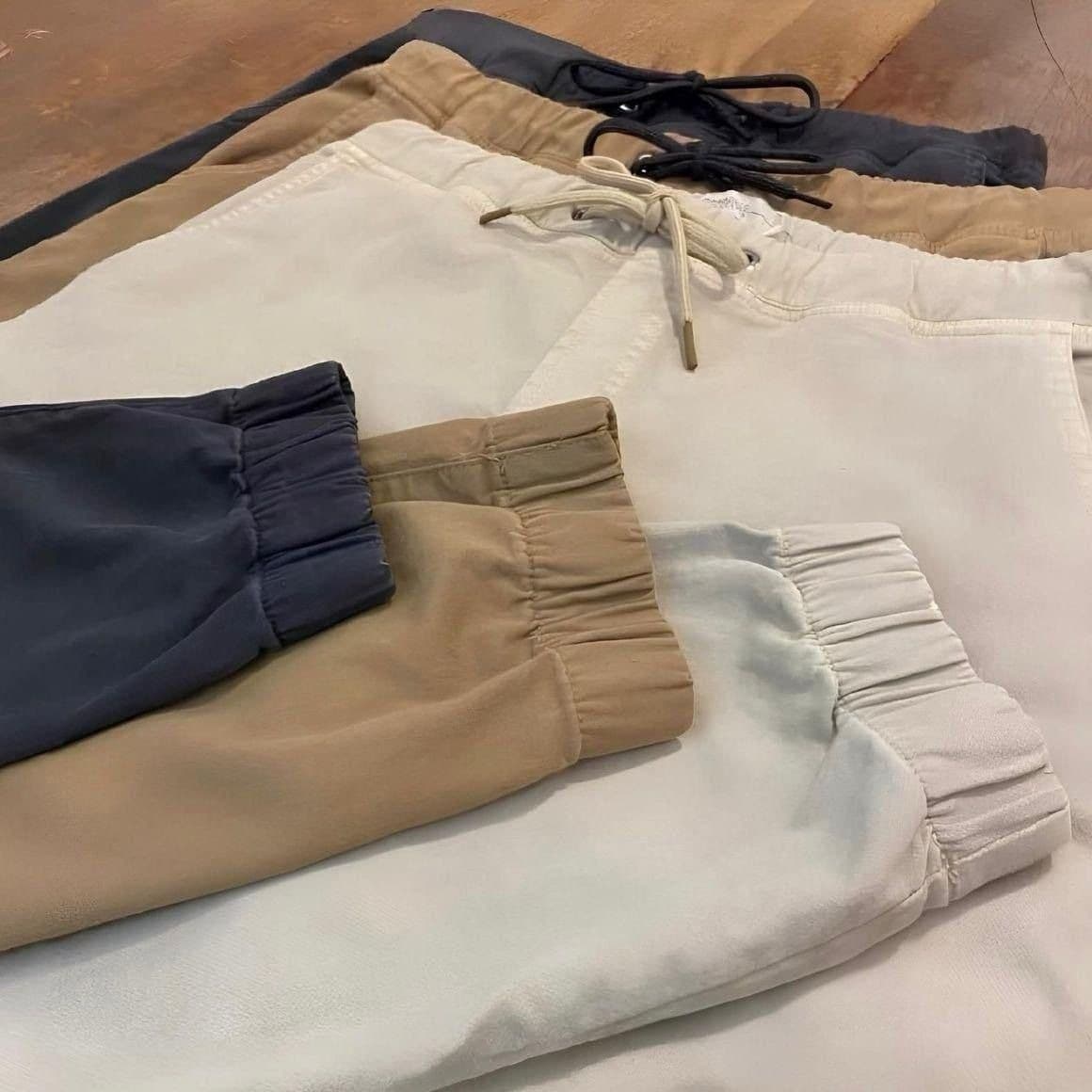 Calças Jeans Camuflada Jogger