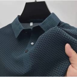 Camisa Polo Masculina Verão Manga Curta