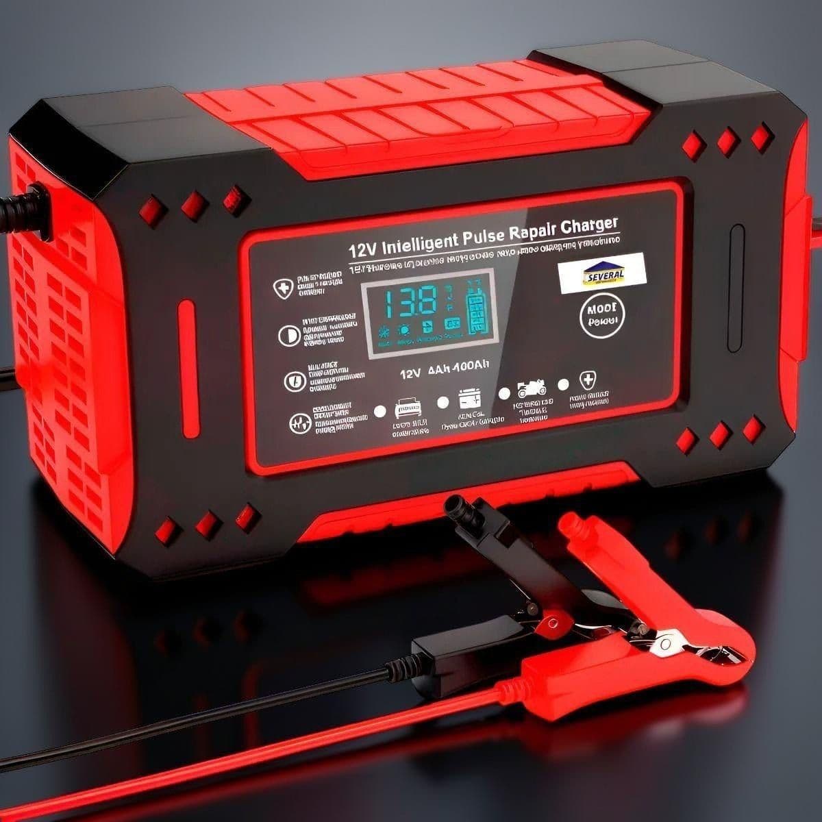 Carregador Inteligente Bateria Automotiva 12v 6a