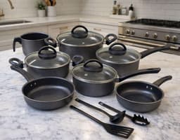 Conjunto De Panelas Antiaderente 10 Peças