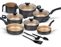 Conjunto Panelas Antiaderentes 10 Peças