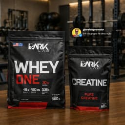 Dark Lab Kit Whey Protein 900g Creatina Monohidratada 600g