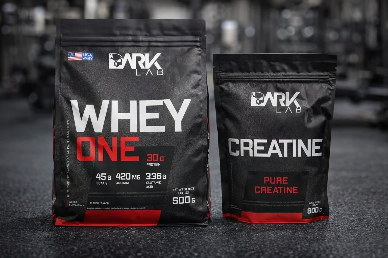 Dark Lab Whey One 900g Chocolate e Creatina 600g