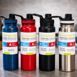 Garrafa Térmica De Água Inox 800ml