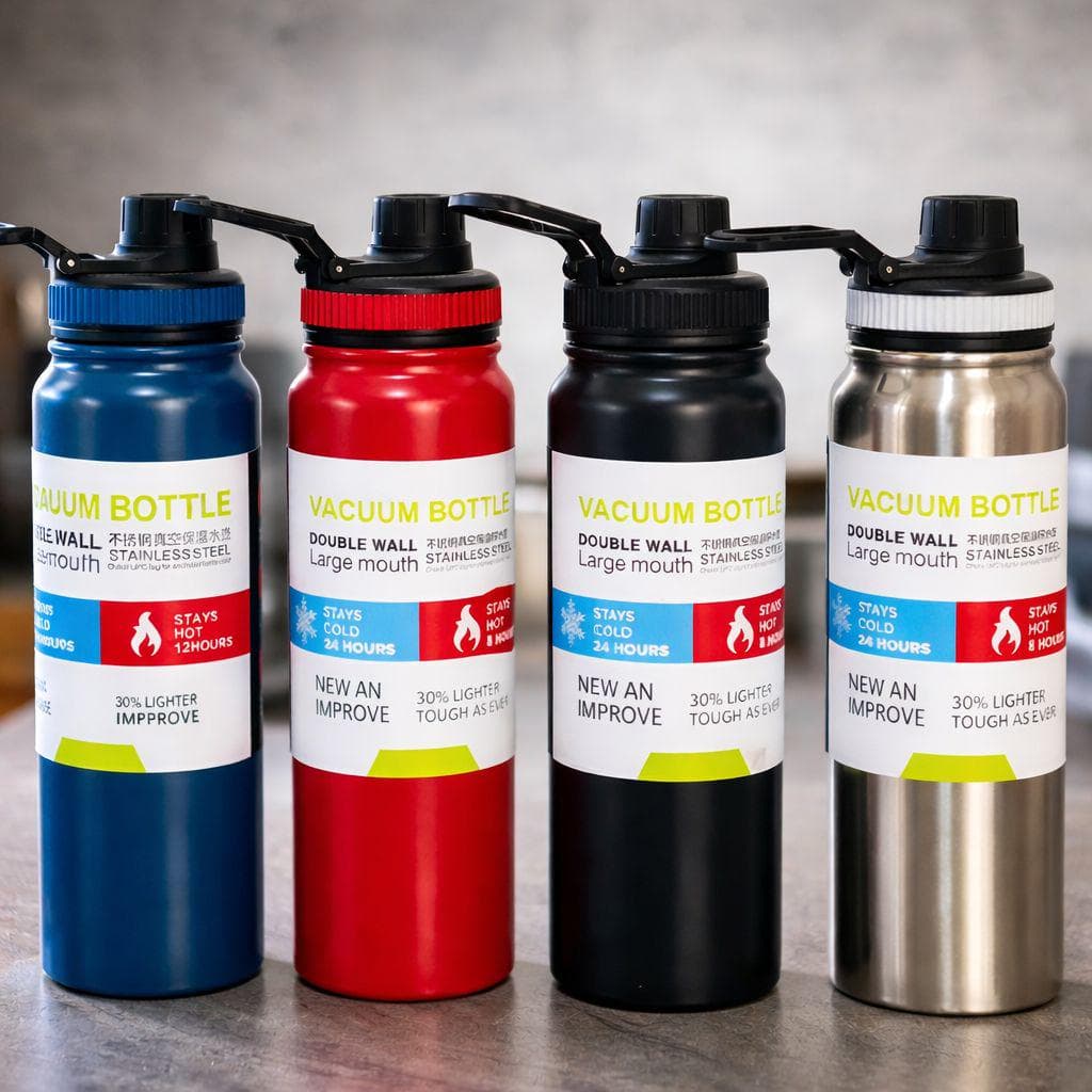 Garrafa Térmica De Água Inox 800ml