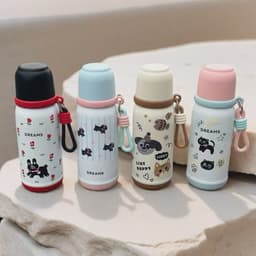 Garrafa Térmica Infantil 500ML 3 Aberturas