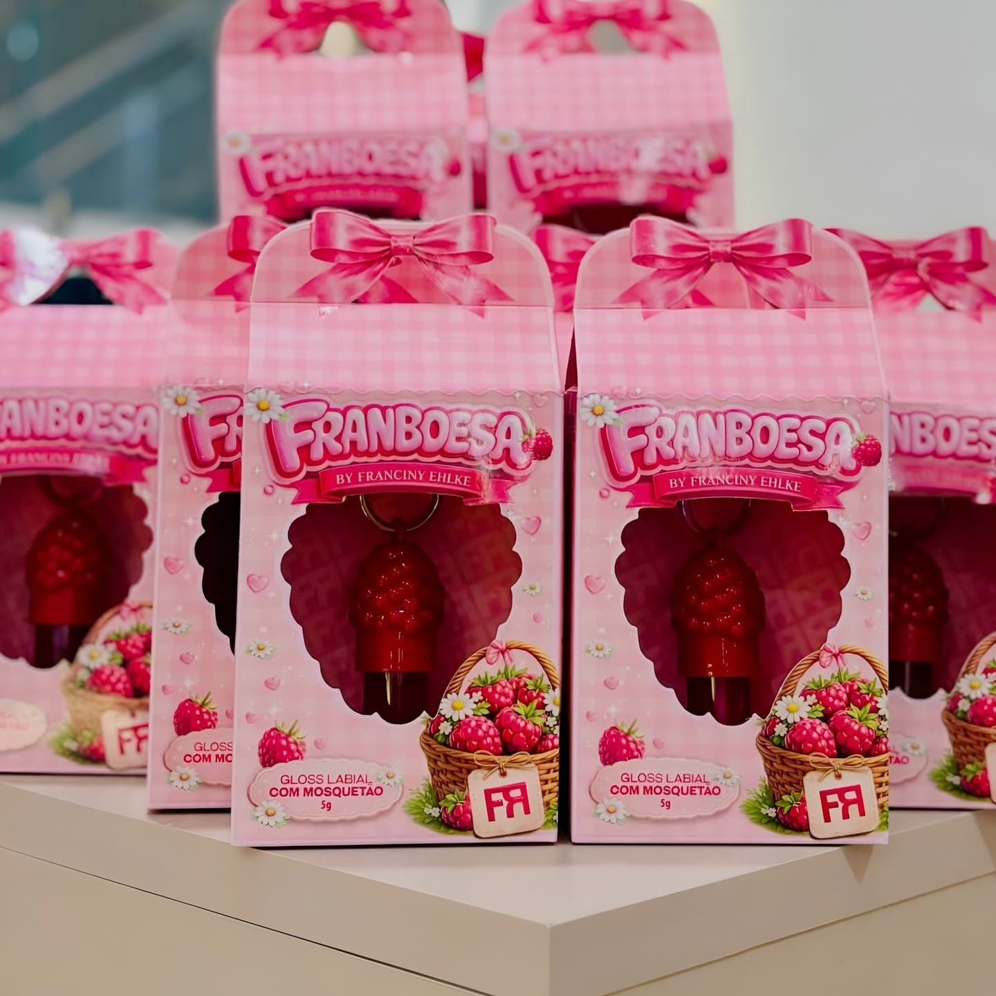 Gloss Franboesa Franciny Ehlke