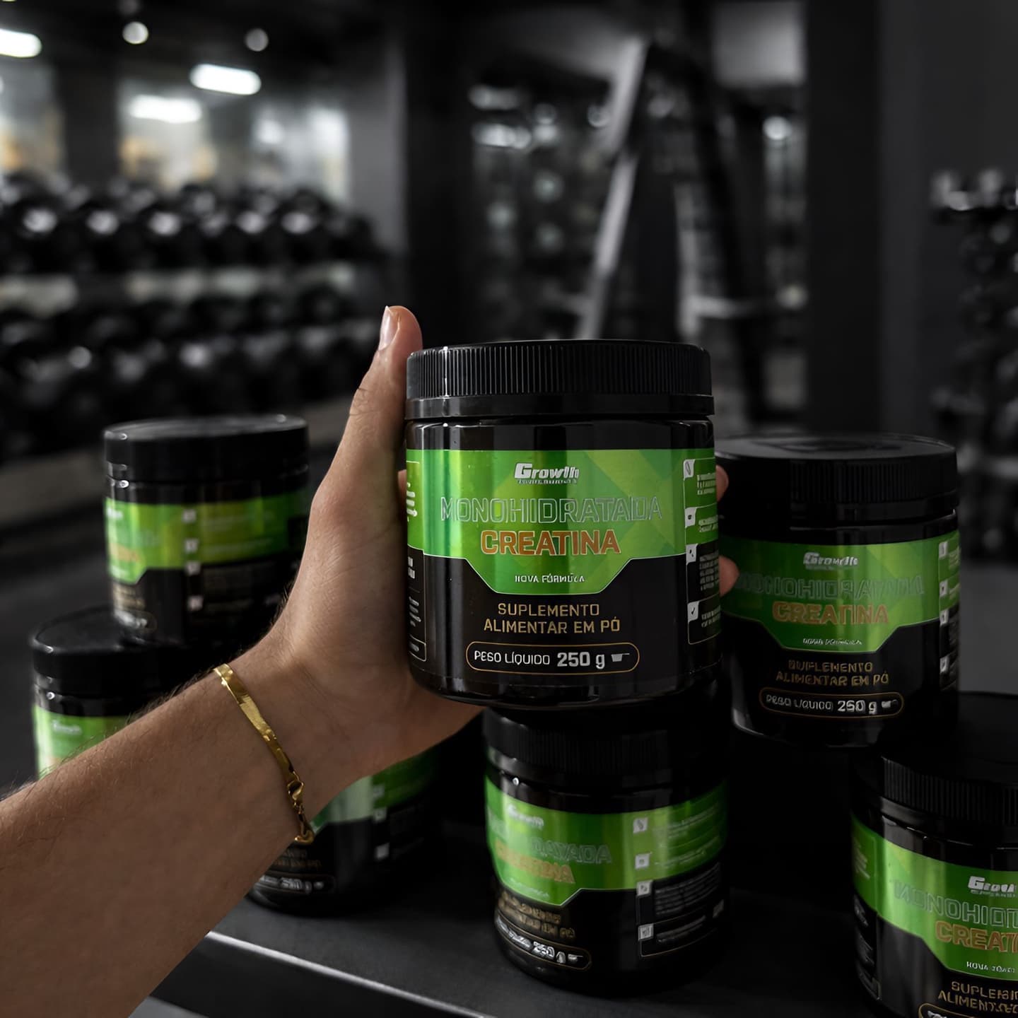 Growth Supplements Creatina Monohidratada 250g