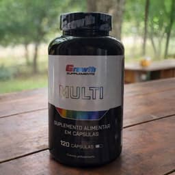 Growth Supplements Multivitamínico 120 Cápsulas