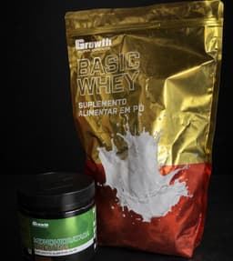 Growth Whey Protein Basic 1kg Creatina 250g