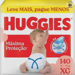 Huggies Supreme Care Fralda XG 140 Unidades