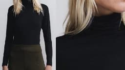 Insider Blusa Tech T-shirt High Neck