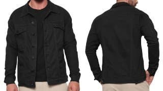 Jaqueta Sarja Jeans Slim Masculina