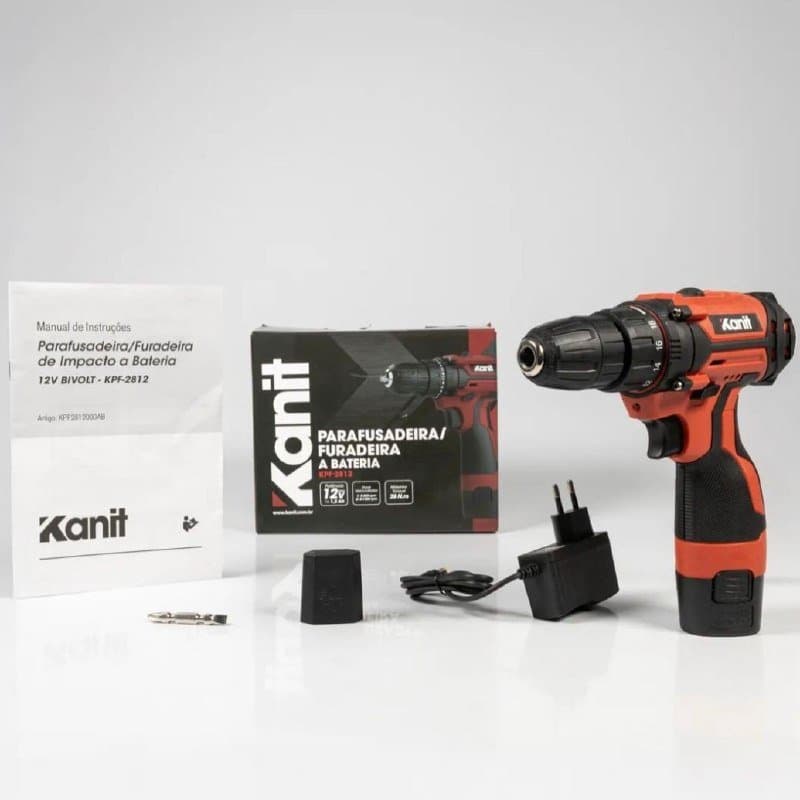 Kanit Parafusadeira Furadeira 12v
