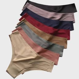 Kit Calcinhas Conforto Sem Costura