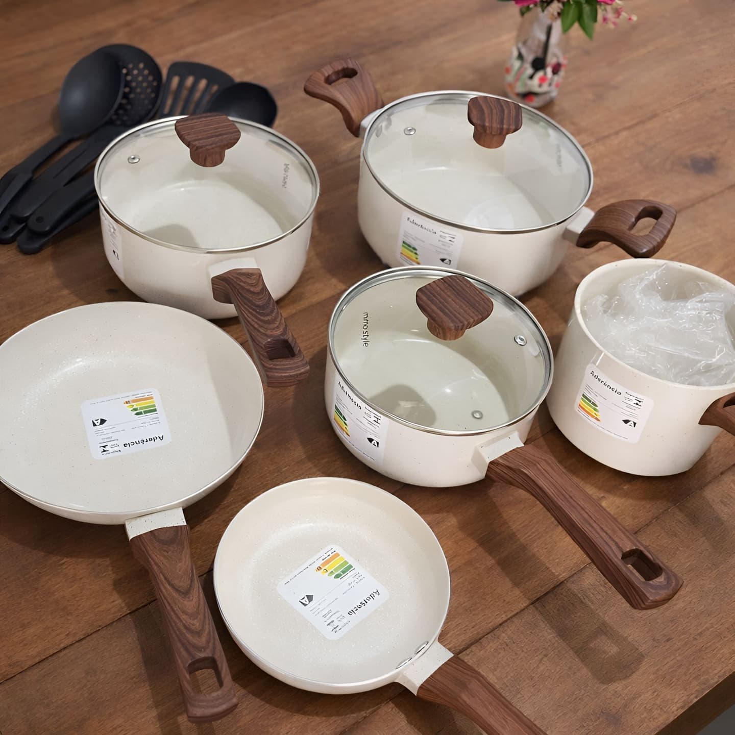 Mimo Style Jogo De Panelas Cerâmica 10 Peças