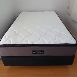 Pilloww CamaBox Casal Molas Ensacadas 138x188x62cm