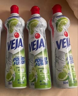 Power Fusion Limpador Multiuso Limão 3x500ml