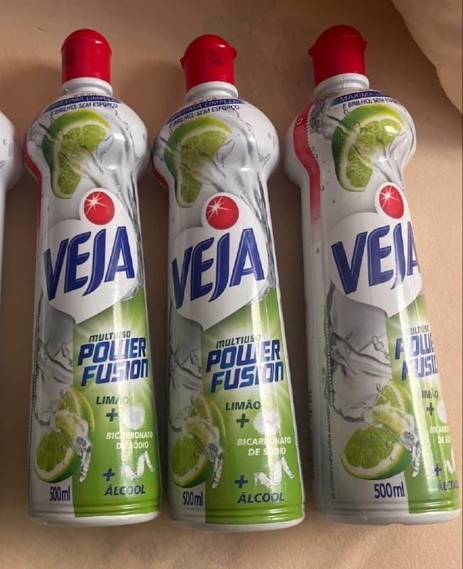 Power Fusion Limpador Multiuso Limão 3x500ml