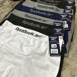 Reebok Kit 10 Cuecas Boxer Sem Costura