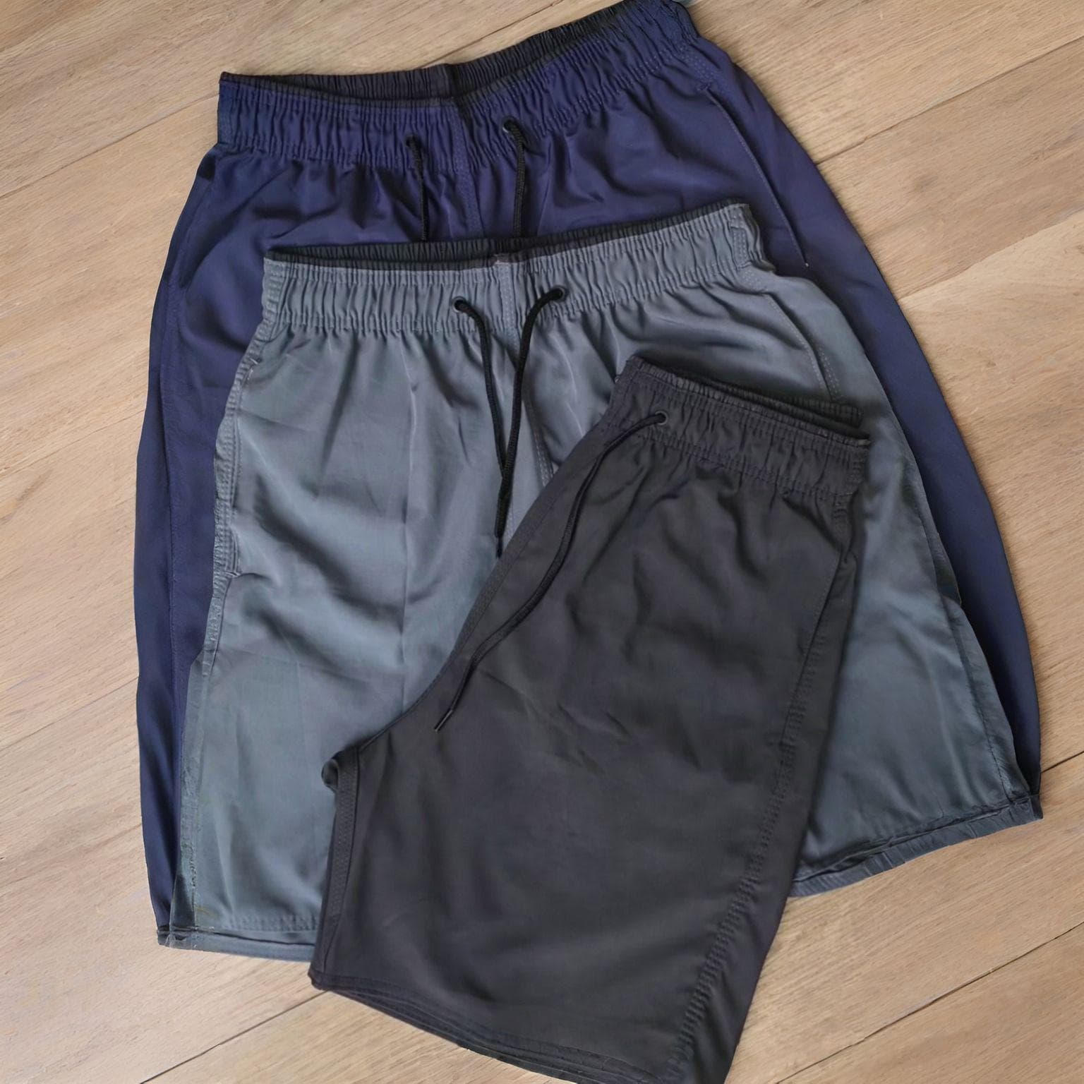 Short Tactel Masculino Kit 4