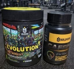 Soldiers Nutrition Evolution 300g Cafeína 60 Caps
